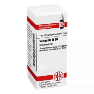 SABADILLA D 30 globules, 10 g SABADILLA D 30 globules, 10 g