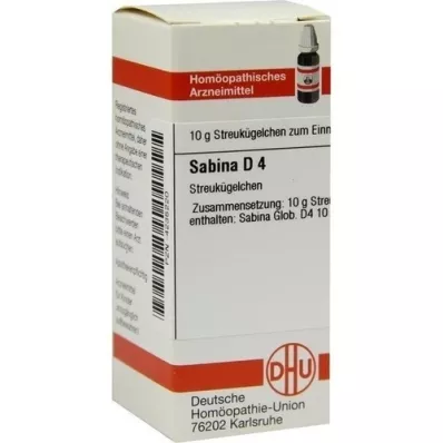 SABINA Globules D 4, 10 g