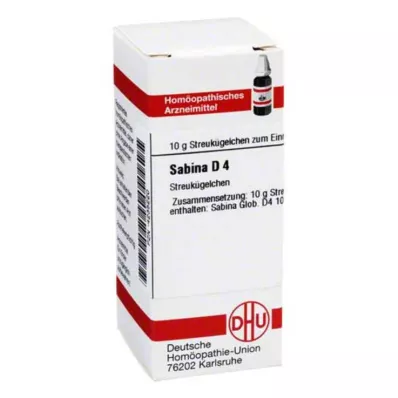 SABINA Globules D 4, 10 g