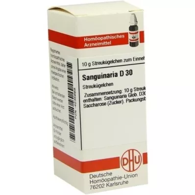 SANGUINARIA D 30 globules, 10 g
