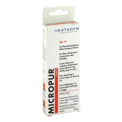 MICROPUR forte MF 1T comprimés, 100 pc