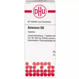 SELENIUM D 8 comprimés, 80 pc