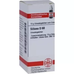 SILICEA D 60 globules, 10 g