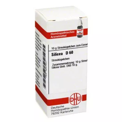 SILICEA D 60 globules, 10 g SILICEA D 60 globules, 10 g