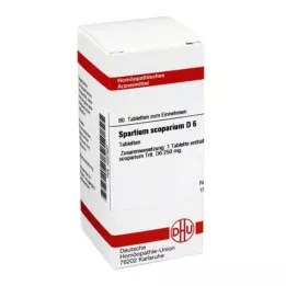 SPARTIUM SCOPARIUM D 6 comprimés, 80 pc