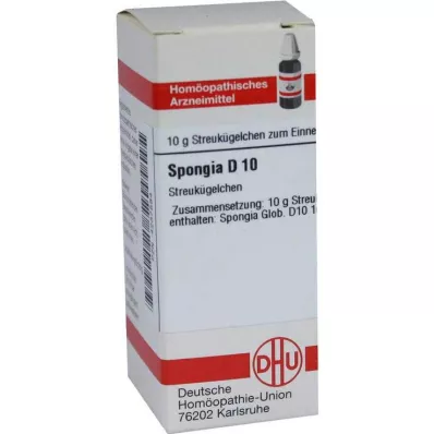 SPONGIA D 10 globules, 10 g