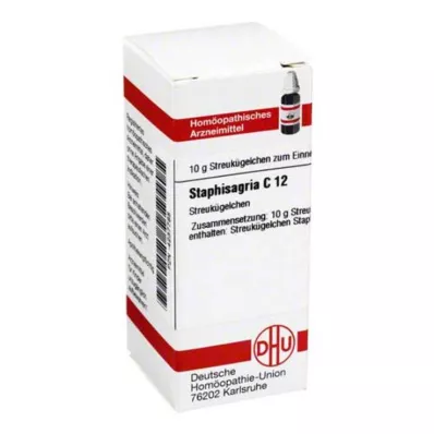 STAPHISAGRIA C 12 globules, 10 g