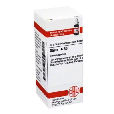 DHU Sticta C 30 globules, 10 g DHU Sticta C 30 globules, 10 g
