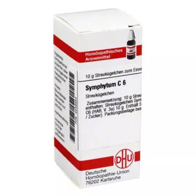 DHU Symphytum C 6 globules, 10 g