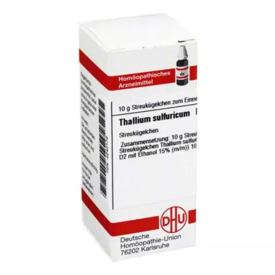THALLIUM SULFURICUM Globules D 6, 10 g