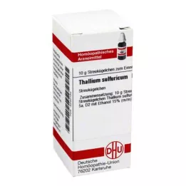 THALLIUM SULFURICUM Globules D 12, 10 g