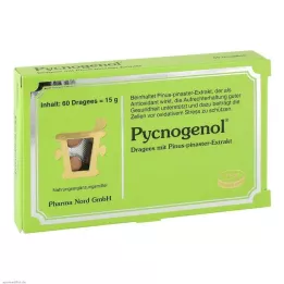 PYCNOGENOL KIEFERNRINDENEXTRAKT Pharma Nord Drag, 60 pièces