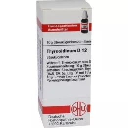 THYREOIDINUM Globules D 12, 10 g