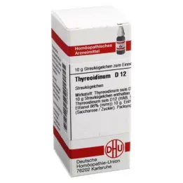 THYREOIDINUM Globules D 12, 10 g
