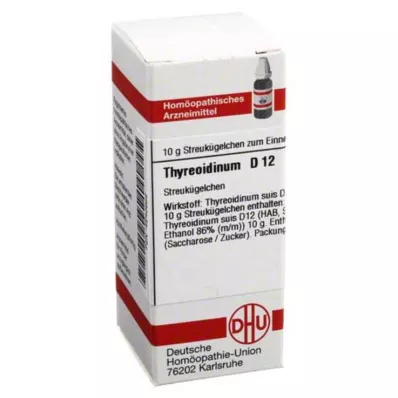 THYREOIDINUM Globules D 12, 10 g