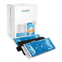 RÖWO Compresse froid/chaud avec bande Velcro 2 pces, 1 pc