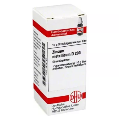 ZINCUM METALLICUM D 200 globules, 10 g
