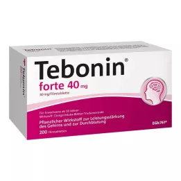 TEBONIN forte 40 mg comprimés pelliculés, 200 pc