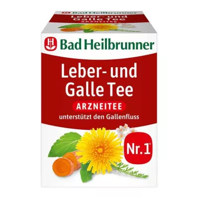 BAD HEILBRUNNER Tisane pour le foie et la vésicule biliaire, sachets filtres, 8X1.75 g BAD HEILBRUNNER Tisane pour le foie et la vésicule biliaire, sachets filtres, 8X1.75 g