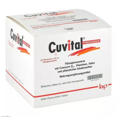 CUVITAL Concentré à boire, 25X25 ml
