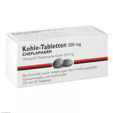 KOHLE Comprimés, 50 pcs