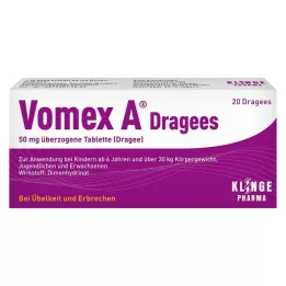 VOMEX A Dragées 50 mg comprimés enrobés, 20 pc