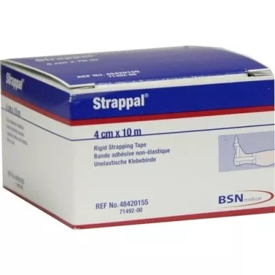 STRAPPAL Bandage adhésif 4 cmx10 m, 1 pc