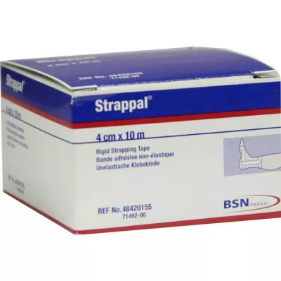 STRAPPAL Bandage adhésif 4 cmx10 m, 1 pc STRAPPAL Bandage adhésif 4 cmx10 m, 1 pc