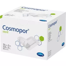 COSMOPOR Pansement stérile 5x7,2 cm, 50 pces