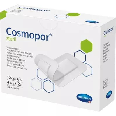 COSMOPOR Pansement stérile 8x10 cm, 25 pces