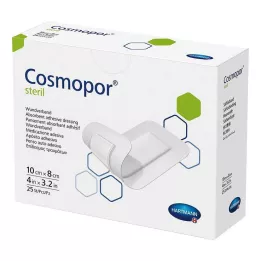 COSMOPOR Pansement stérile 8x10 cm, 25 pces