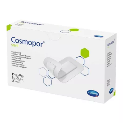 COSMOPOR Pansement stérile 8x15 cm, 25 pces