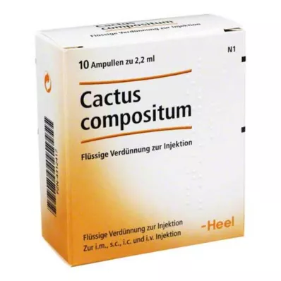 Ampoules de composition de cactus, 10 pc Ampoules de composition de cactus, 10 pc