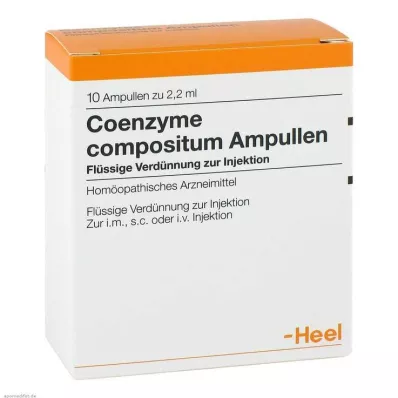 COENZYME COMPOSITUM Ampoules, 10 pcs
