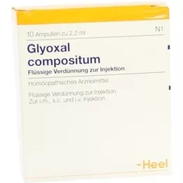 GLYOXAL ampoules compositum, 10 pces