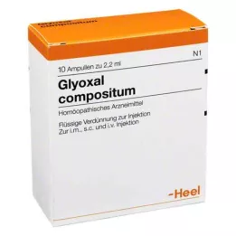 GLYOXAL ampoules compositum, 10 pces