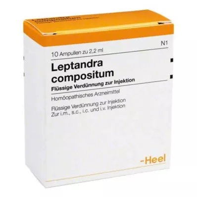 LEPTANDRA COMPOSITUM Ampoules, 10 pcs