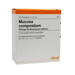 MUCOSA ampoules compositum, 10 pces