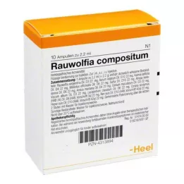 RAUWOLFIA COMPOSITUM Ampoules, 10 pcs