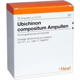 UBICHINON ampoules comp., 10 pces