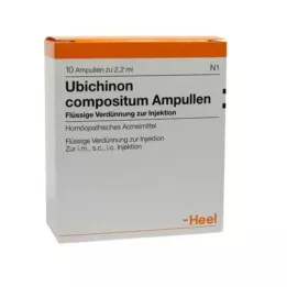 UBICHINON ampoules comp., 10 pces
