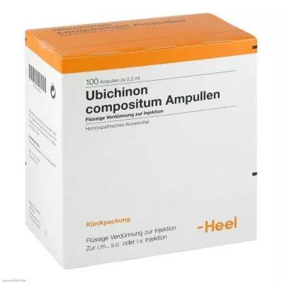 UBICHINON ampoules comp., 100 pces UBICHINON ampoules comp., 100 pces