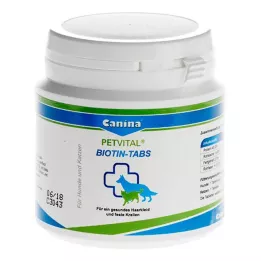 PETVITAL Biotin Tabs vet., 50 pc