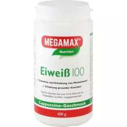 EIWEISS 100 Cappuccino Megamax en poudre, 400 g