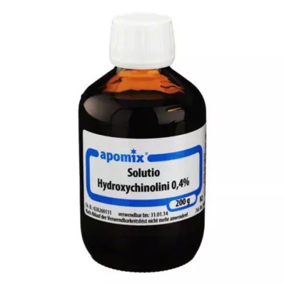 SOLUTIO HYDROXYCHINE. 0,4%, 200 ml SOLUTIO HYDROXYCHINE. 0,4%, 200 ml