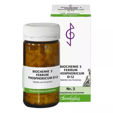 Biochimie 3 Ferrum phosphoricum D 12 comprimés, 200 pc