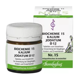[15 kalium jodatum D 12 comprimés, 80 pc