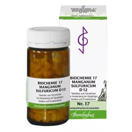 [17 manganum sulfuricum D 12 comprimés, 200 pc