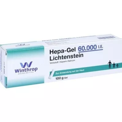HEPA GEL 60.000 U.I. de Lichtenstein, 100 g