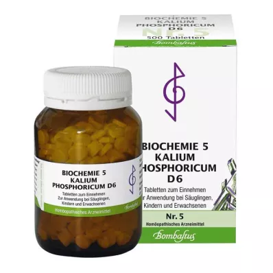 Biochimie 5 Kalium phosphoricum D 6 comprimés, 500 pc